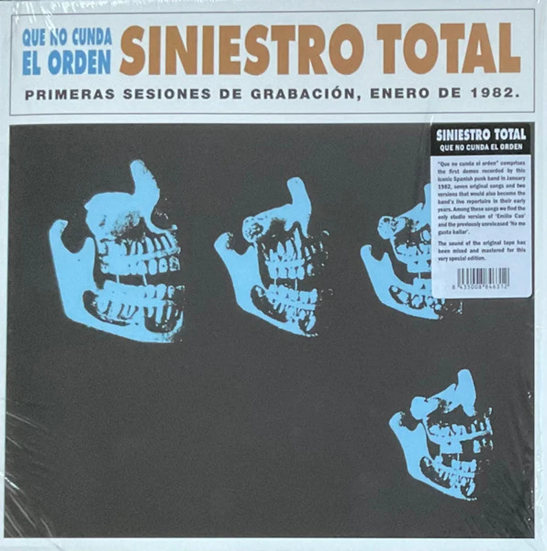 Siniestro Total - Que No Cunda El Orden (Primeras Sesiones De Grabacin, Enero De 1982) NEW LP