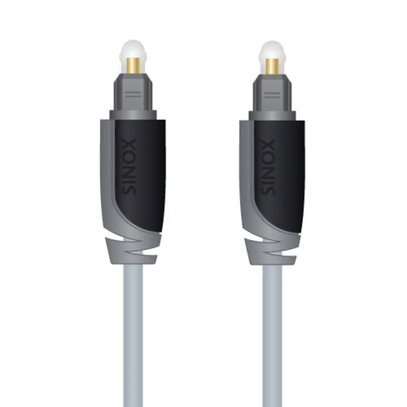 Sinox - Optical cable 2M Grey/black - 2m