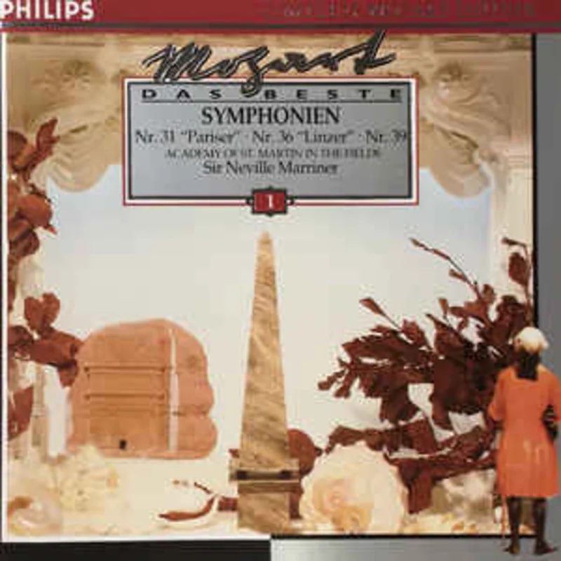 Sir Neville Marriner  Symphonien - Nr. 31 "Pariser" Nr. 36 "Linzer" Nr. 39 Academy Of St. Martin In The Fields (1995)