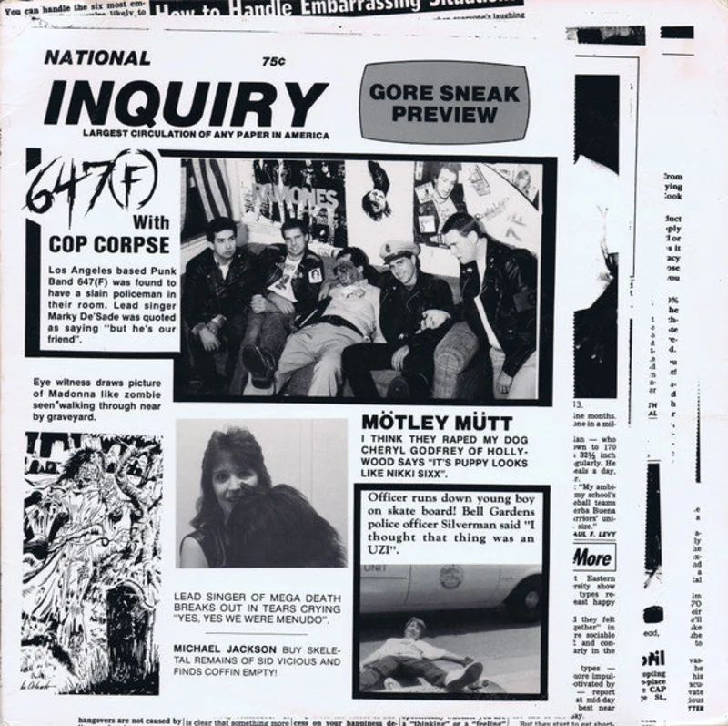 Six Forty Seven (647) F - Cop Corpse USED LP