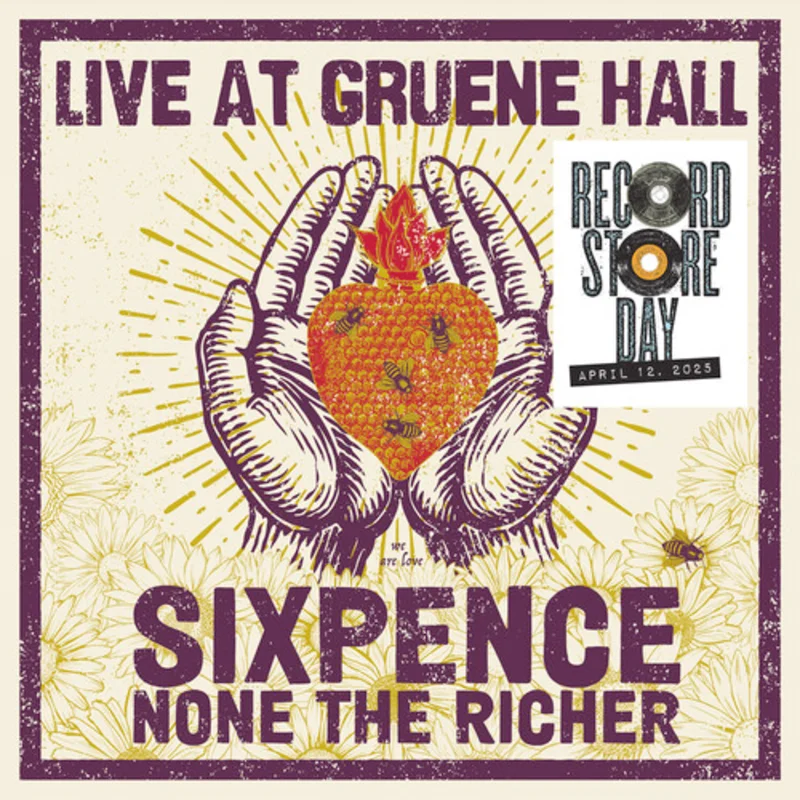 Sixpence None the Richer - Live From Gruene Hall - on limited colored vniyl  for RSD25