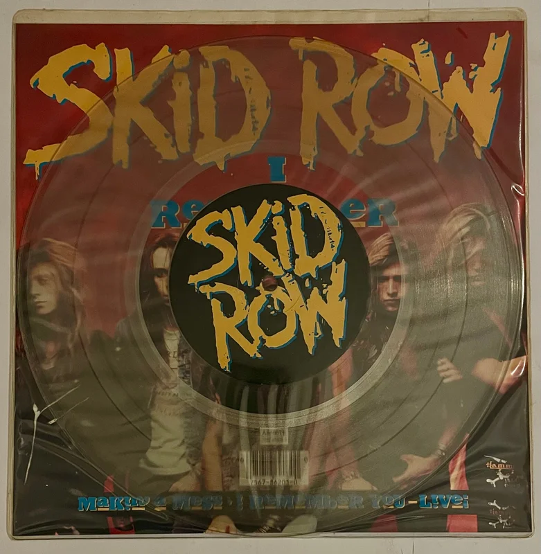 Skid Row - I Remember You 10" Single (Ltd Transparent)