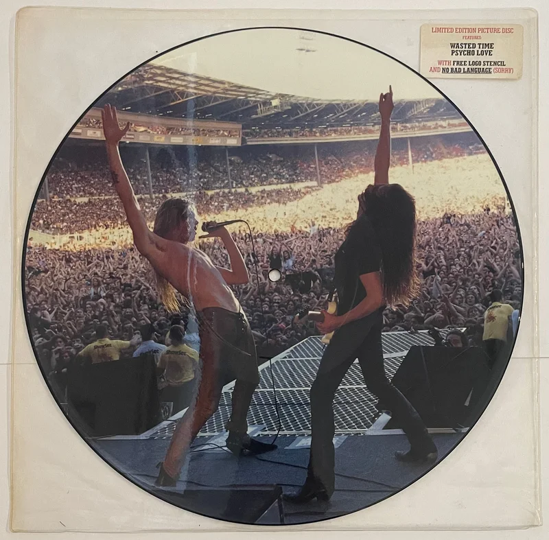 Skid Row - Wasted Time 12" Single (Ltd Picture Disc + Stencil)