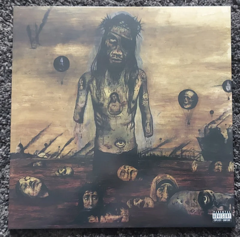 Slayer - Christ Illusion USED METAL LP (red vinyl)