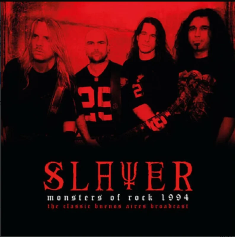 Slayer - Monsters Of Rock 1994 - The Classic Buenos Aires Broadcast (Quick Ship)