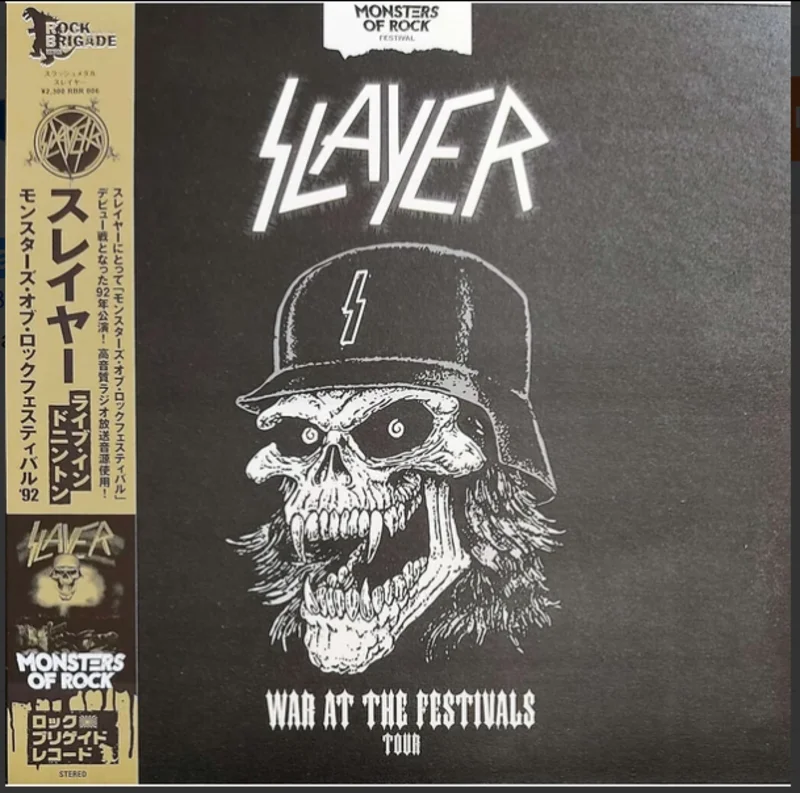 Slayer - War At The Festivals Tour (Quick Ship)