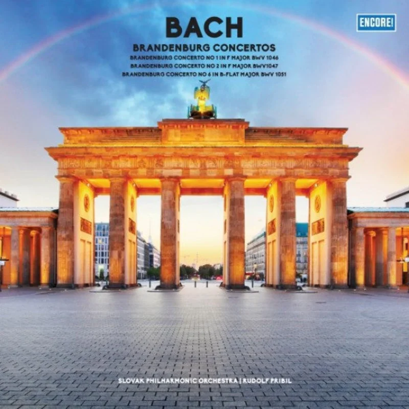 Slovak Philharmonic Orchestra (2), Rudolf Pribil  Bach: Brandenbug Concertos (Quick Ship)