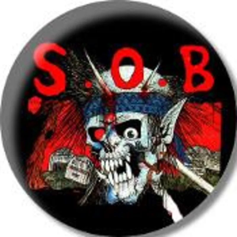 SOB 1.5"button