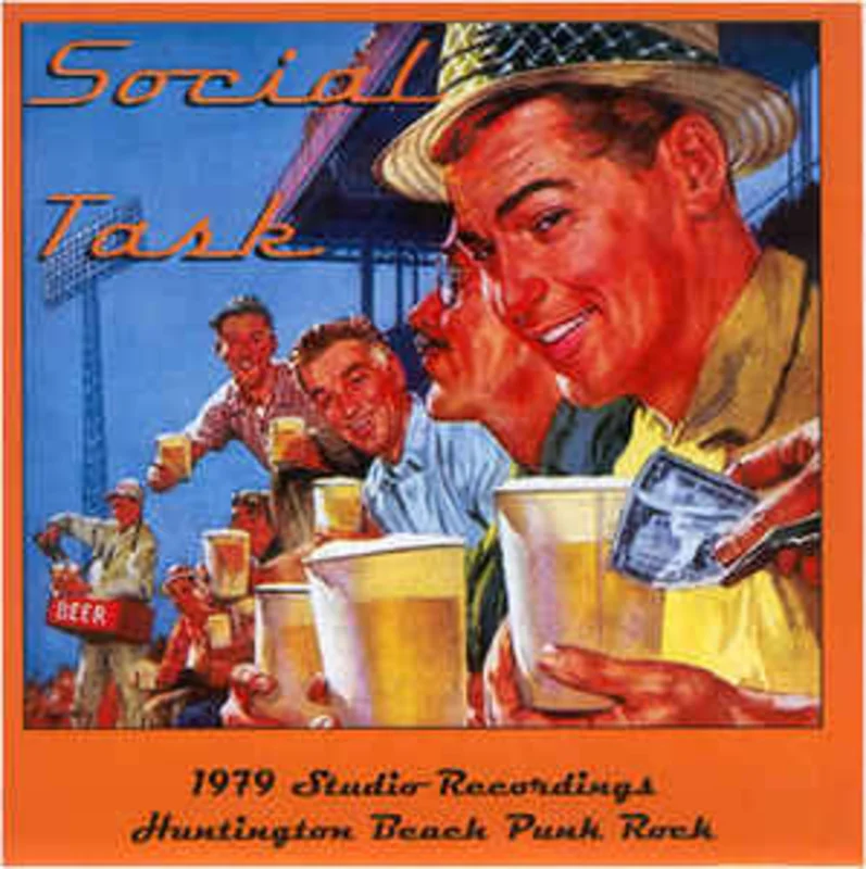 Social Task - 1979 Studio Recordings - Huntington Beach Punk Rock NEW 7"