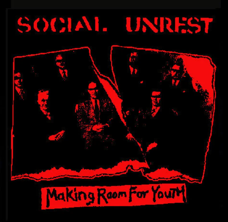 SOCIAL UNREST back patch