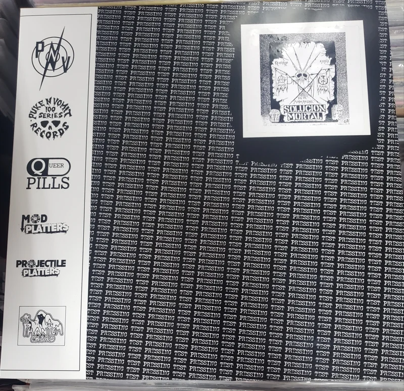 Solucion Mortal - Live At Fairmont 1984 USED LP (test press)