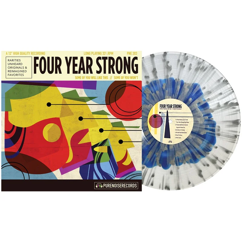 Some Of You Will Like This... - Blue Jay In Clear W/ Silver Splatter LP