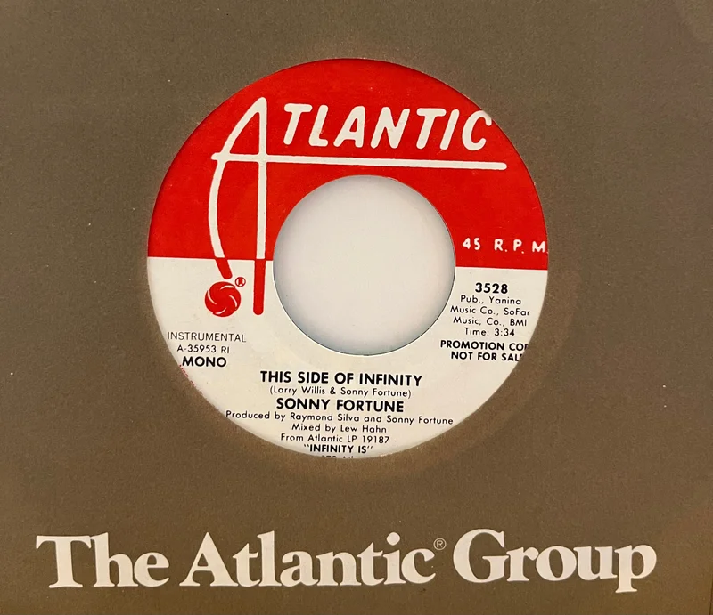 Sonny Fortune - This Side of Infinity (Stereo / Mono) Promo