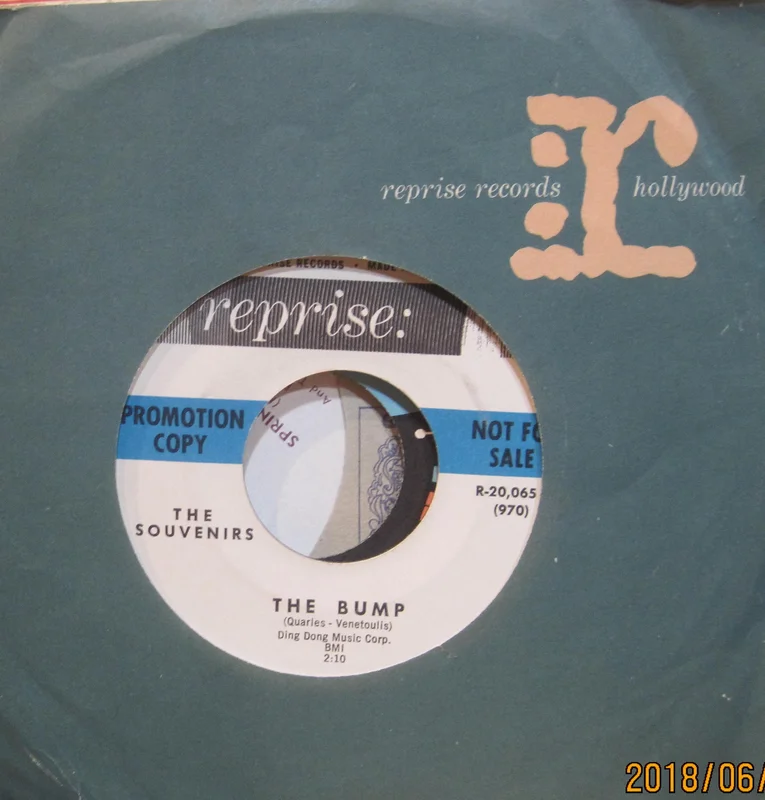Souvenirs - The Bump b/w The Worm  PROMO