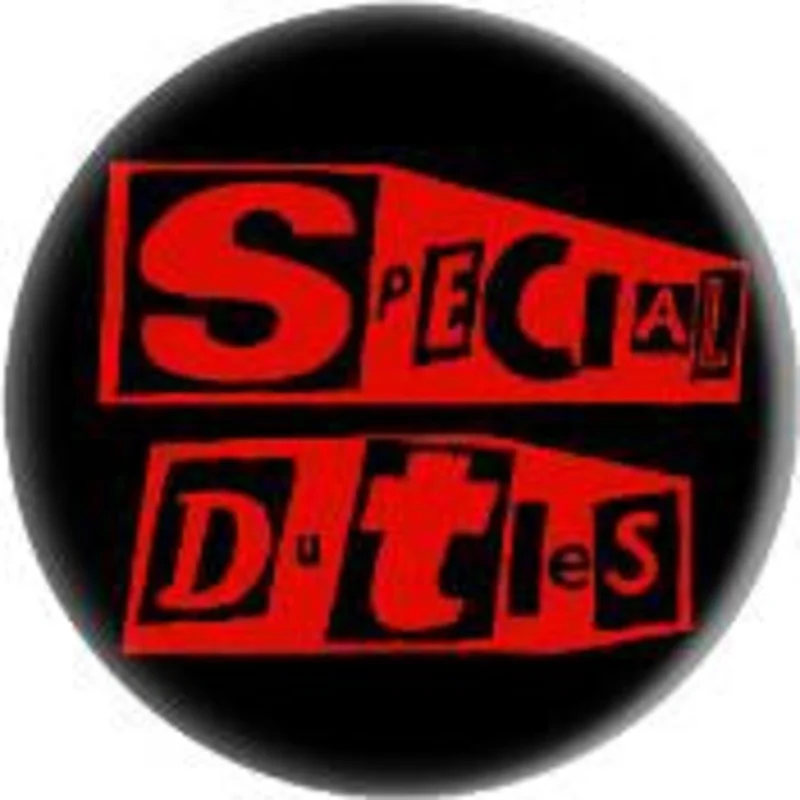 SPECIAL DUTIES LOGO button (1 inch)