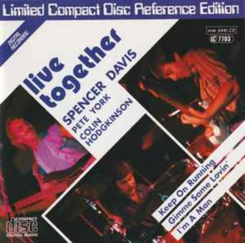 Spencer Davis, Pete York, Colin Hodgkinson  Live Together  (1985)     CD