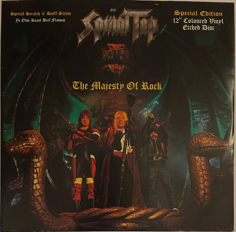 Spinal Tap - The Majesty Of Rock 12" Single (Coloured, Etched)
