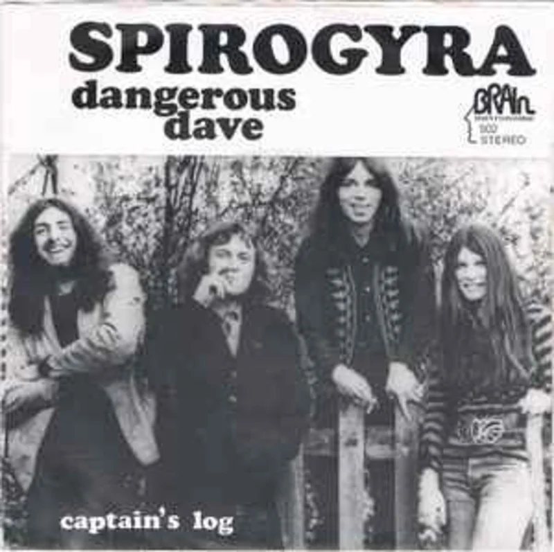 Spirogyra  Dangerous Dave  (1972)     7"