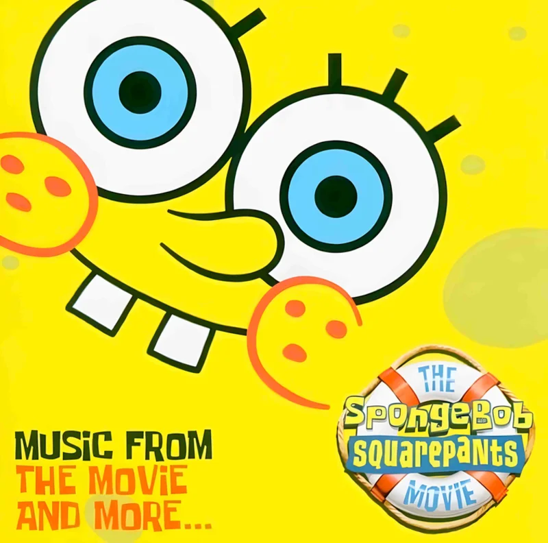 SpongeBob SquarePants - Movie Music and more - LP on limited colored vinyl