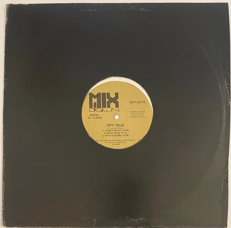 Spy Guys - Spy Talk 12" Single