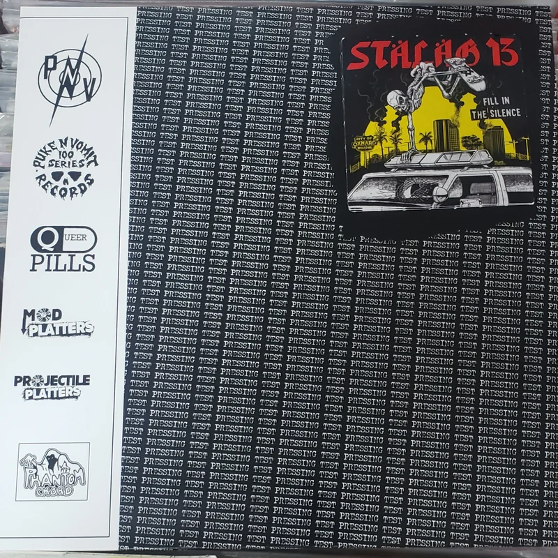 Stalag 13 - Fill In The Silence USED LP (test press)
