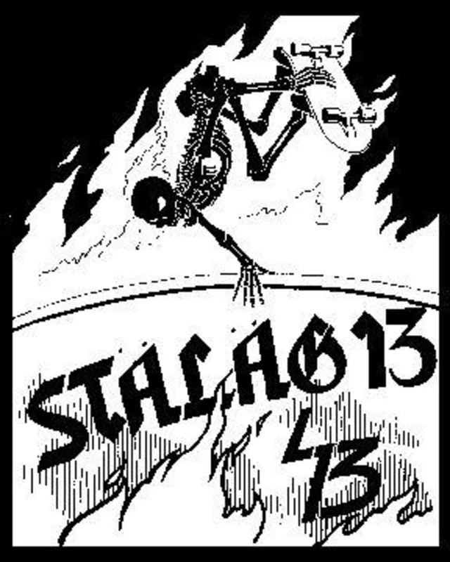 STALAG 13 SKULL back patch