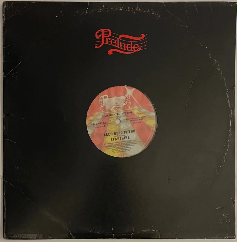 Starshine - All I Need Is You 12" Single
