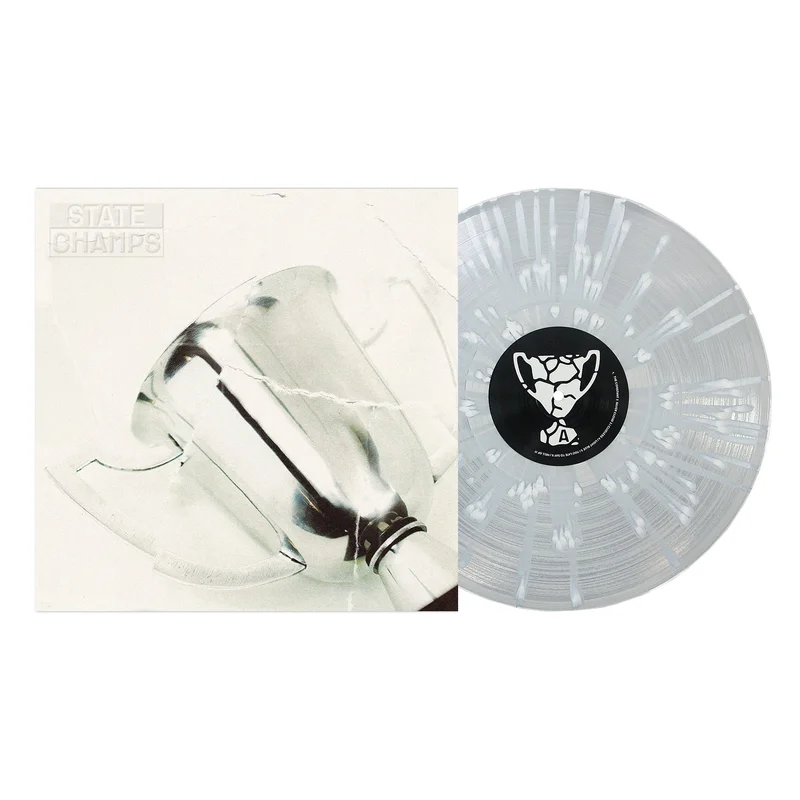 State Champs - Clear w/ White Splatter LP