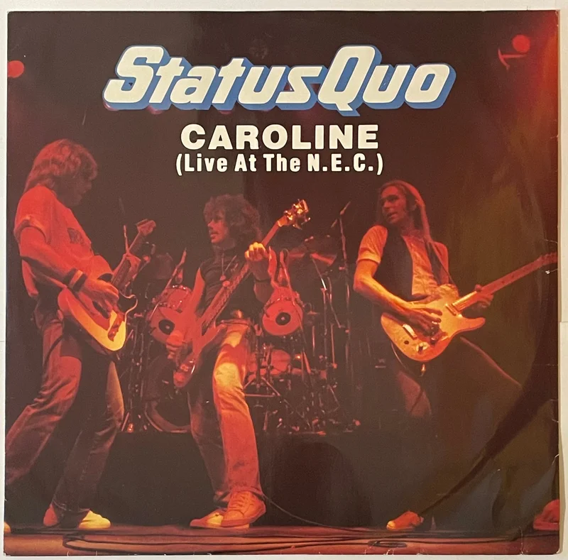 Status Quo - Caroline (Live At The N.E.C.) 12" Single