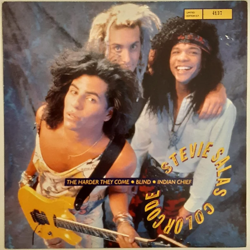 Stevie Salas Colorcode - The Harder They Come 12" Single (Limited Edition Ep)