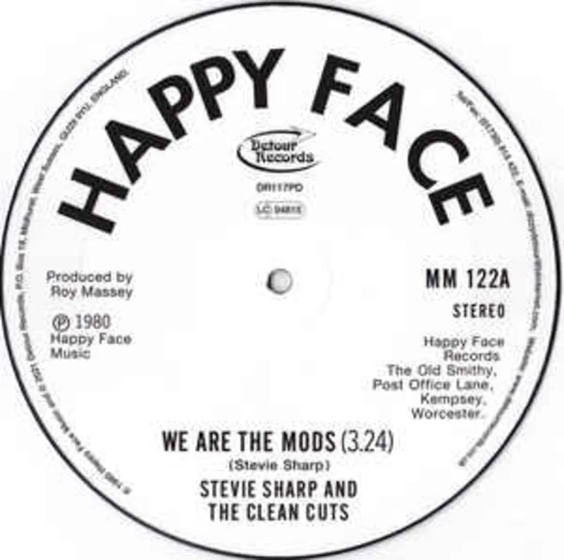 Stevie Sharp And The Clean Cuts - We Are The Mods NEW 7" (pic disc)