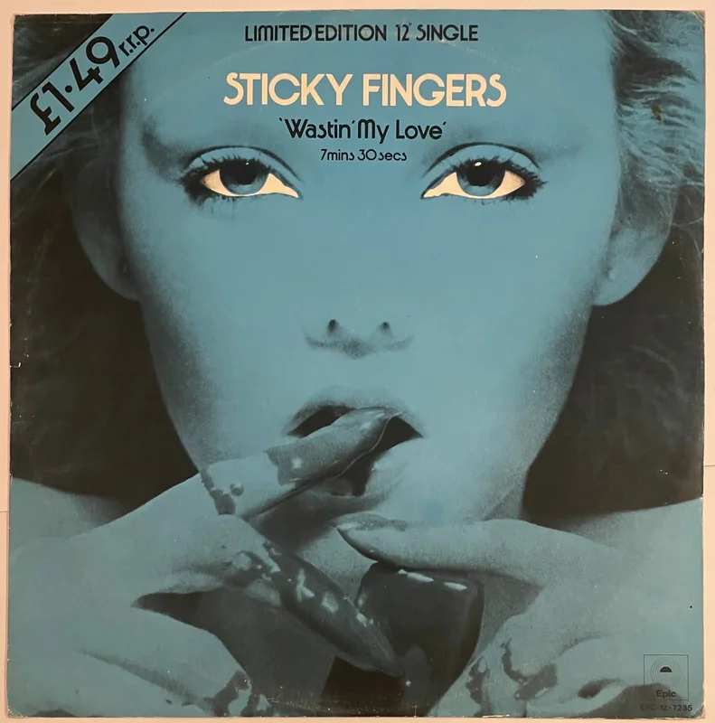 Sticky Fingers - Wastin' My Love / Party Song 12" Single