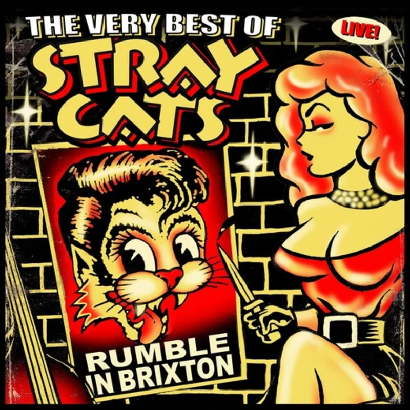 Stray Cats - Rumble in Brixton - 2 LPs on limited colored vinyl for RSD26 w/ bonus poster