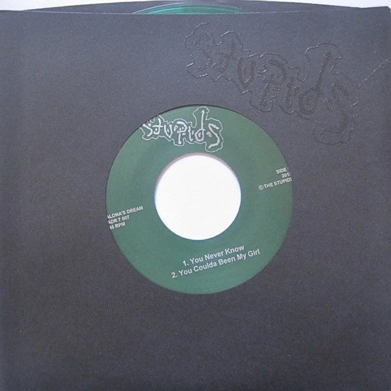 Stupids - Demonstration Tape '89 USED 7" (green vinyl)