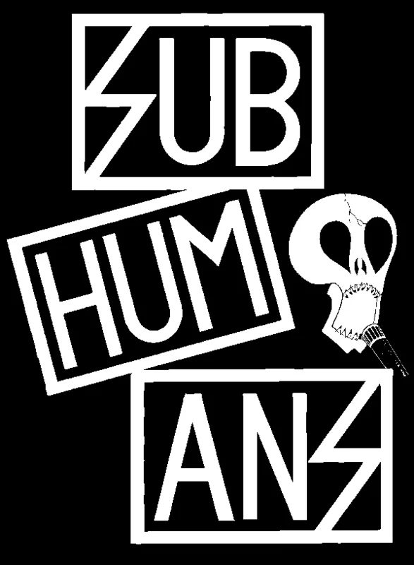 SUBHUMANS LOGO back patch