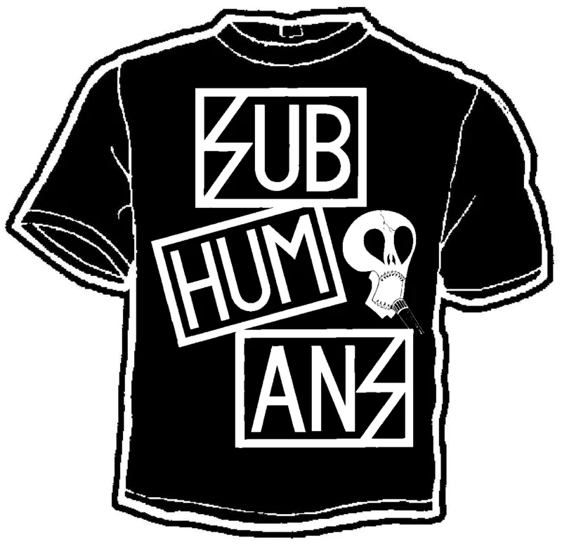 SUBHUMANS LOGO shirt
