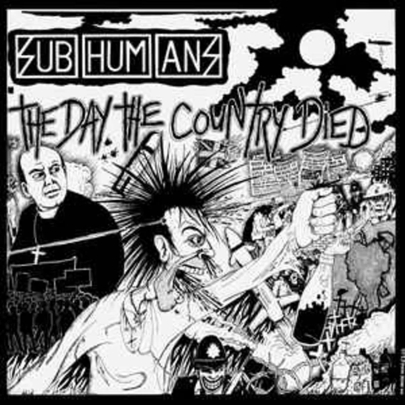 Subhumans - The Day The Country Died USED LP (white vinyl)