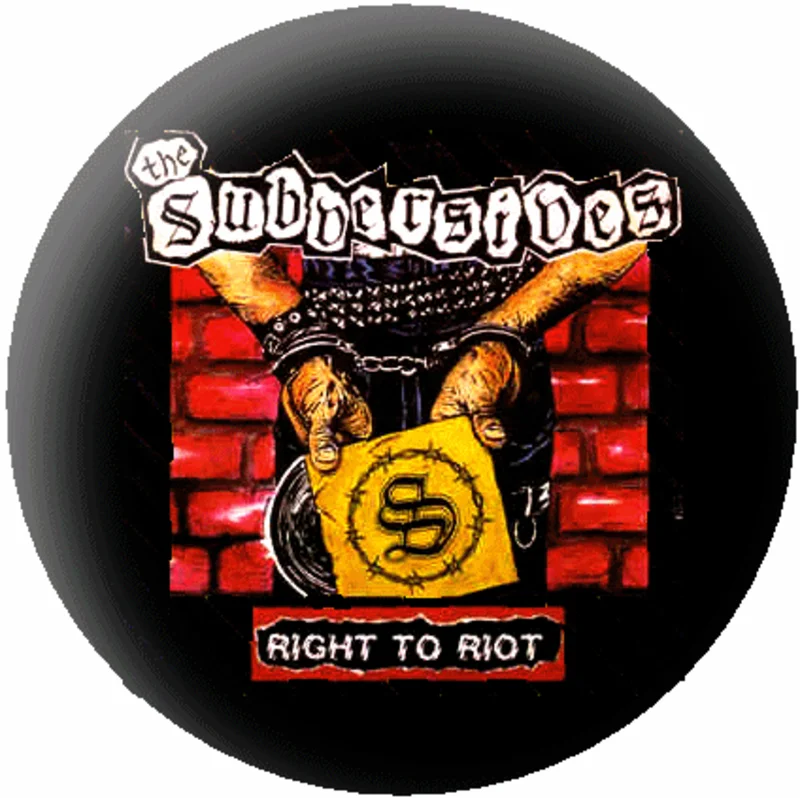 SUBVERSIVES button (1 inch)