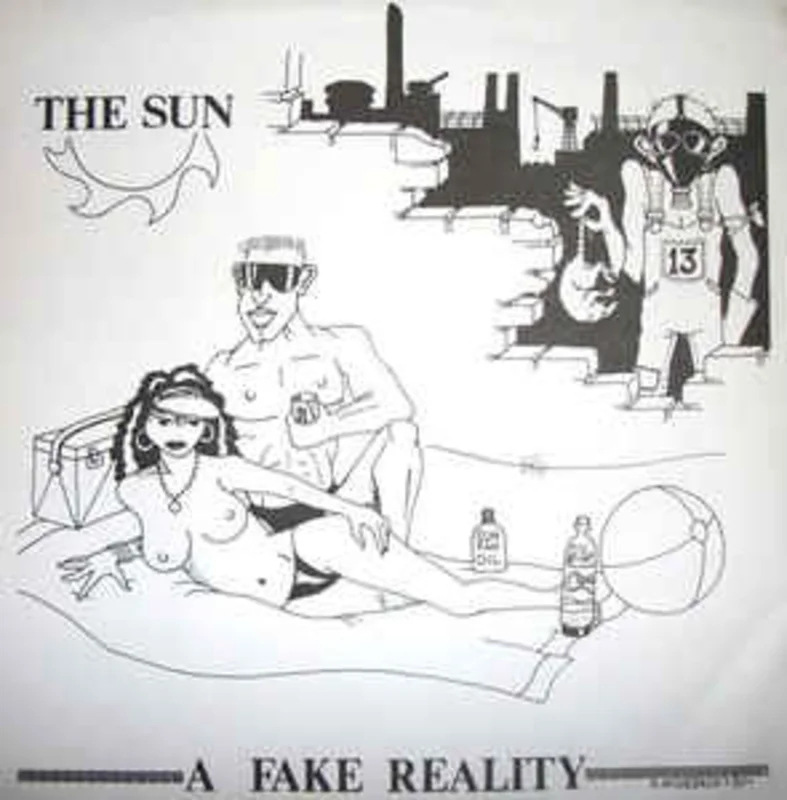 Sun - Fake Reality USED 7"