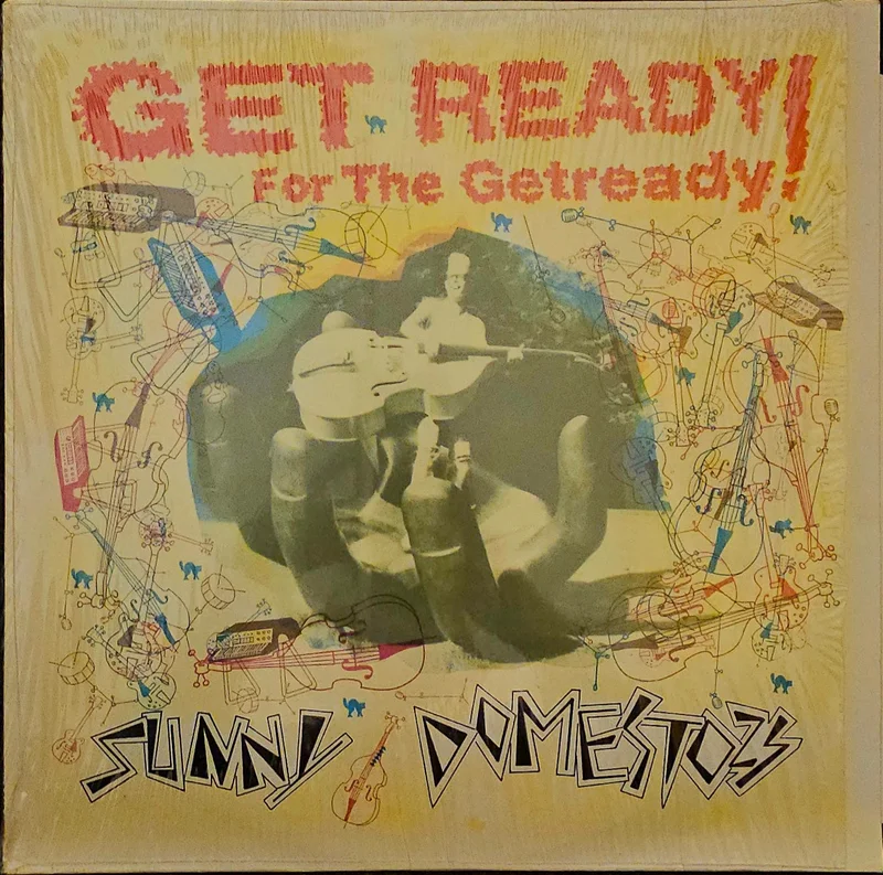 Sunny Domestozs  Get Ready For The Getready Mini Lp (Ltd Orange Marbled)
