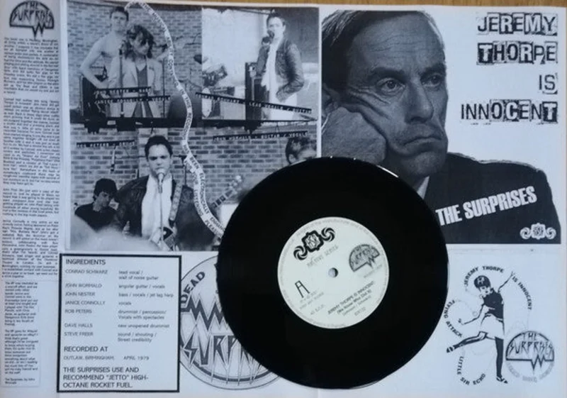 Surprises - Jeremy Thorpe Is Innocent NEW 7"