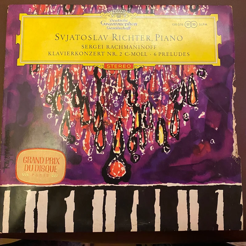 Sviatoslav Richter - Klavierkonzert Nr. 2 In C - moll - 6 Preludes (Used Vinyl - VG+) SC Marketplace