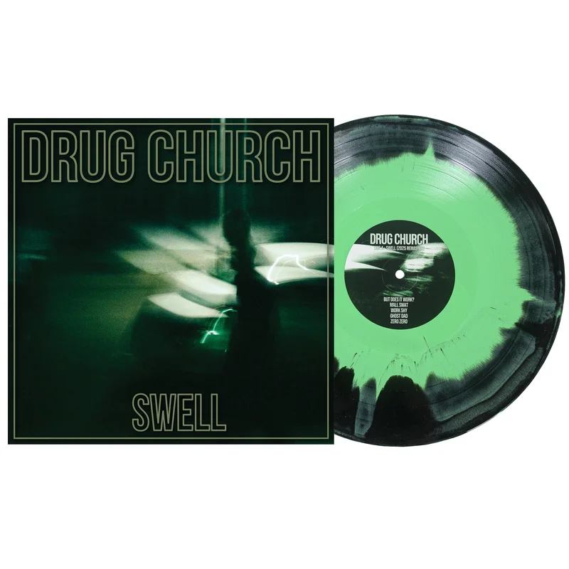 Swell - Mint/Black/Olive aside/bside w/ Glitter LP