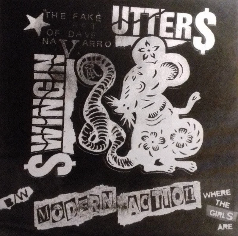 Swingin' Utters / Modern Action - Split NEW 7"