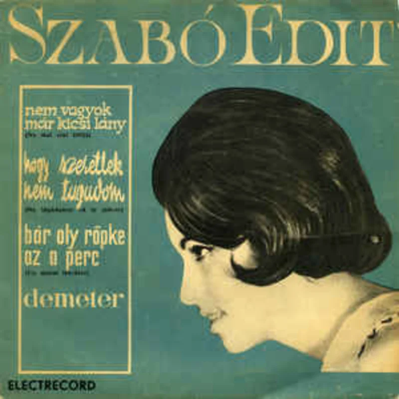 Szab Edit  Nem Vagyok Mr Kicsi Lny = Nu Mai Snt Feti (1969)