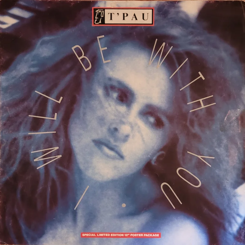 T'Pau - I Will Be With You 12" Single (Poster Sleeve)