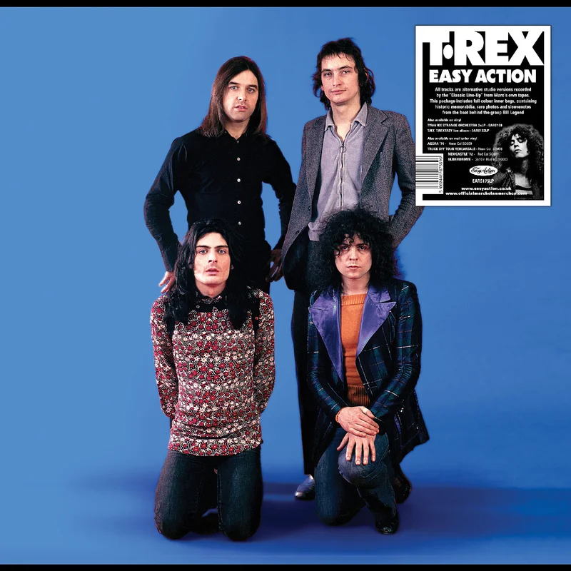 T. Rex - Easy Action - 2 LPs of outtakes & alternates on limited colored vinyl