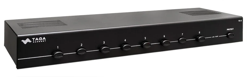 Taga TS-8 Speaker Selector - BLACK