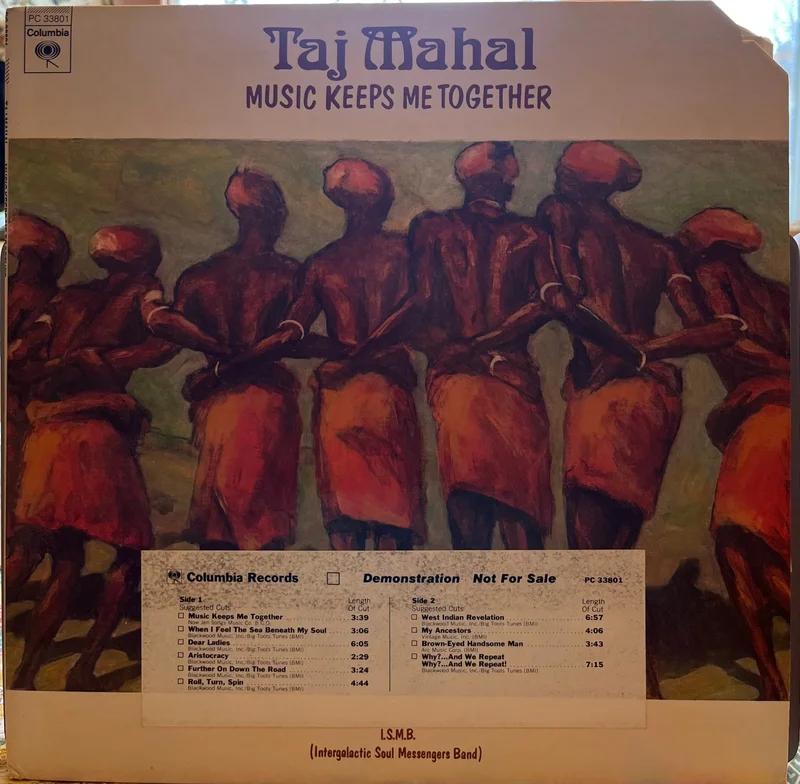 Taj Mahal - Music Keeps Me Together (Promo)