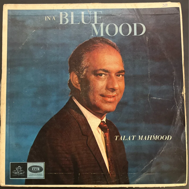 Talat Mahmood  In A Blue Mood (Used Vinyl - VG) JB Marketplace